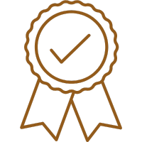 Icône d'une badge représentant la garantie