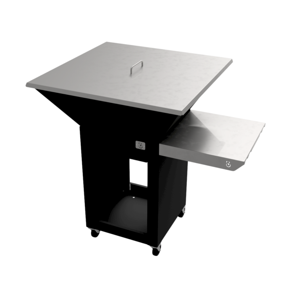 Brasero Lurra M avec couvercle de protection pour la cuve